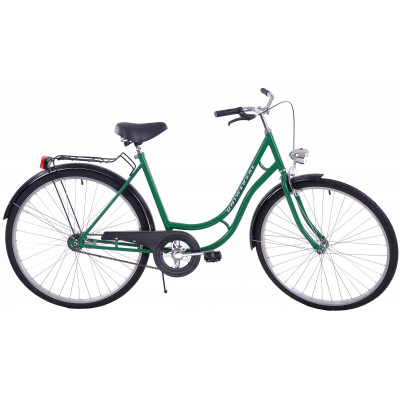 Mestský retro bicykel 28" Universal zelená